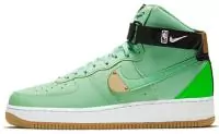 baskets nike air force 1 homme et femme ct2306-300 green nba